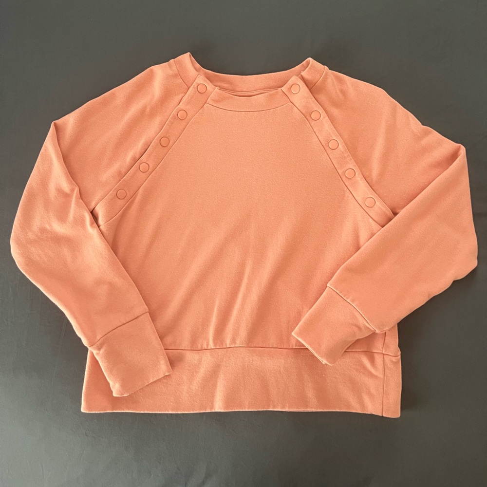 Nursing Top - Motherhood Maternity - Medium - Peach